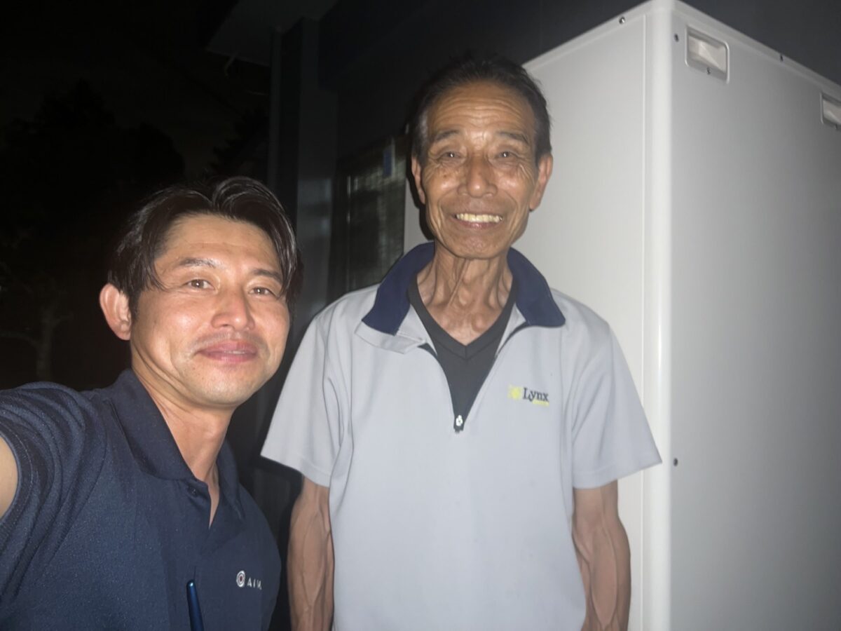 揖斐郡池田町エコキュート交換_お客様写真