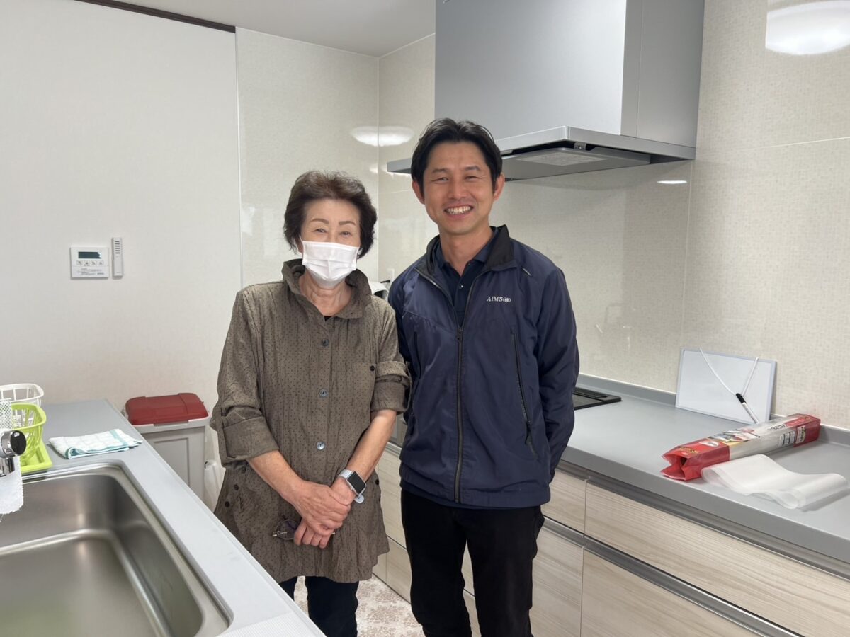 岐阜県大垣市水回りリフォーム_お客様写真