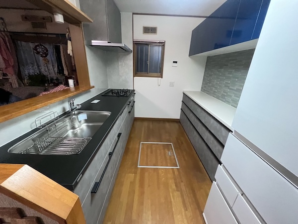 本巣市T様邸キッチン交換工事施工後1