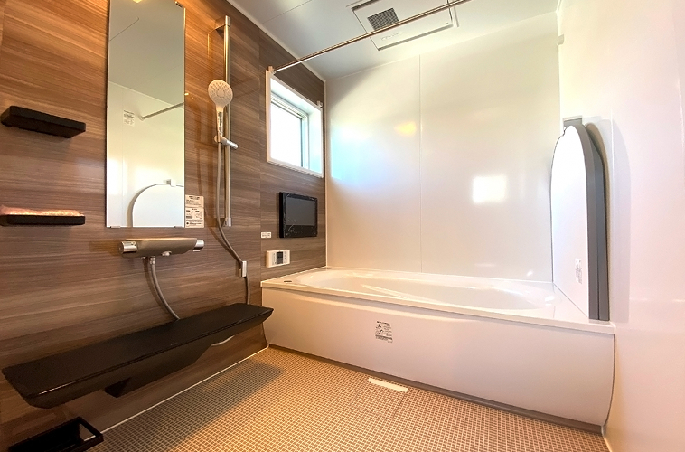 高級感のあるバスルーム