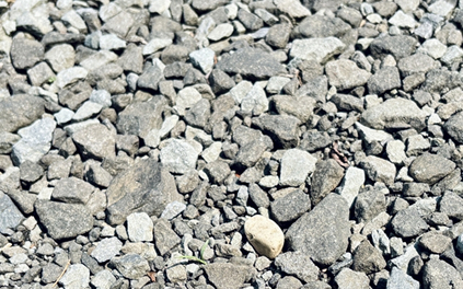 砂利敷きの写真