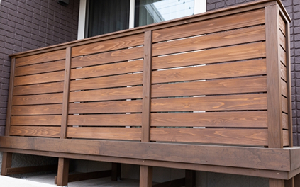 天然木ウッドデッキ