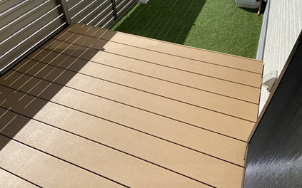 人工木(樹脂木)ウッドデッキ