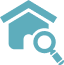 家を点検しているアイコン