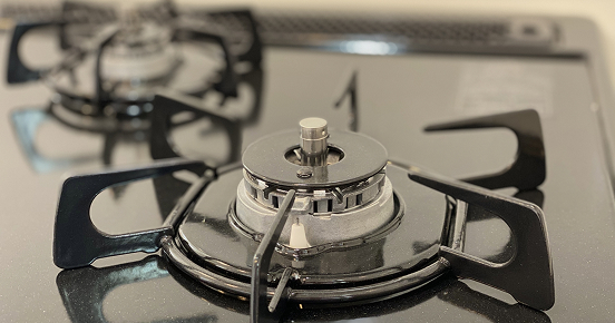 ガスコンロの五徳の写真