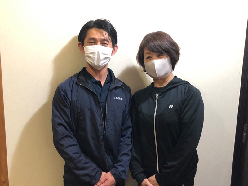 代表とK様のツーショット