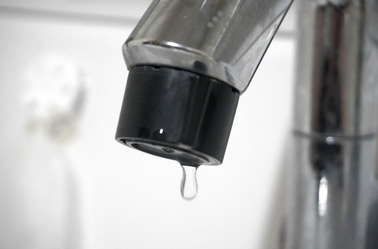 水漏れ疑いの様子