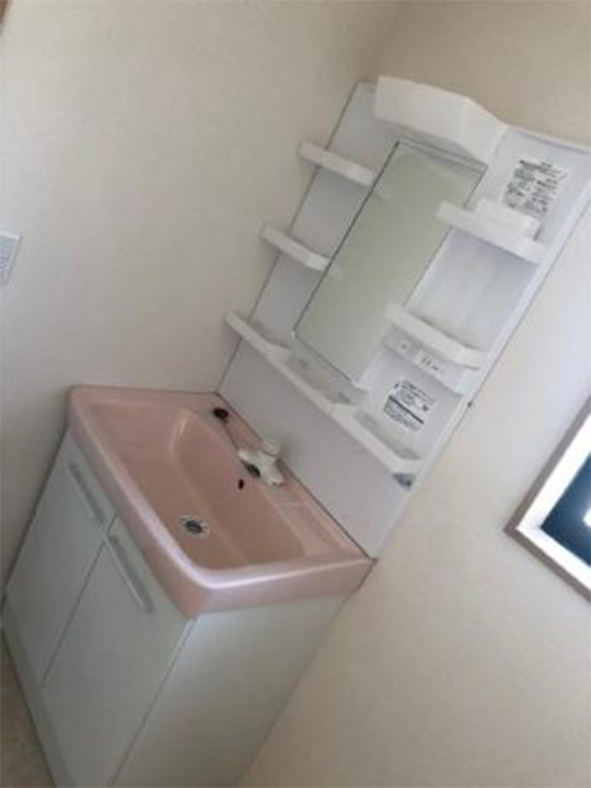 愛知県弥富市H様_施工後洗面台