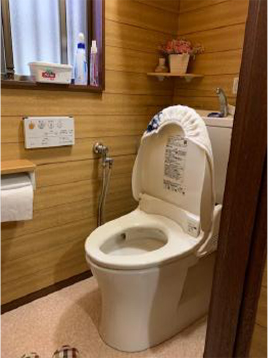 岐阜県揖斐郡K様 トイレリフォーム_施工前