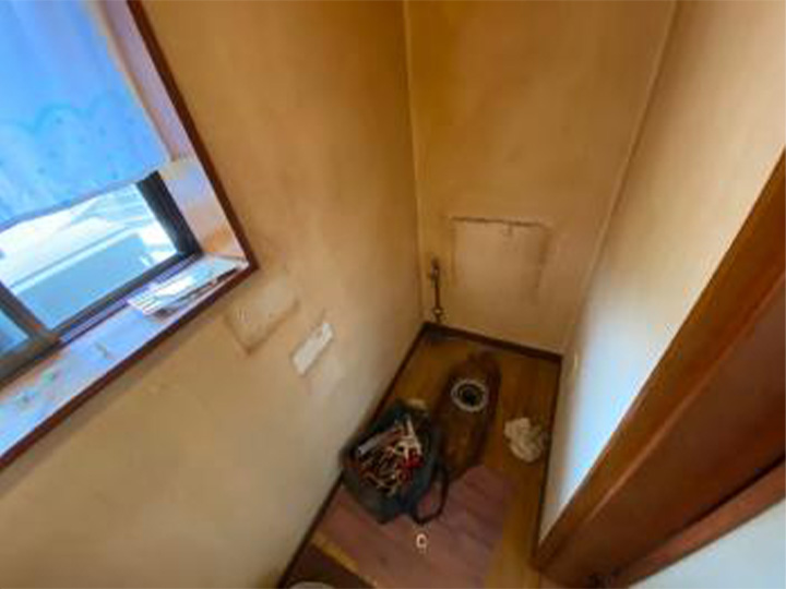 岐阜県揖斐郡A様_トイレ撤去