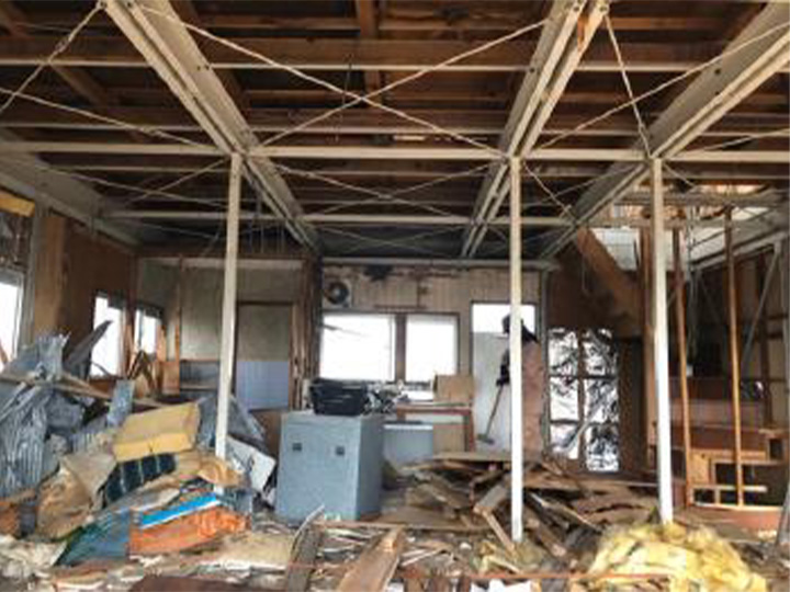 愛知県弥富市H様_解体の様子