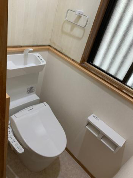 岐阜県揖斐郡I様_施工後トイレ
