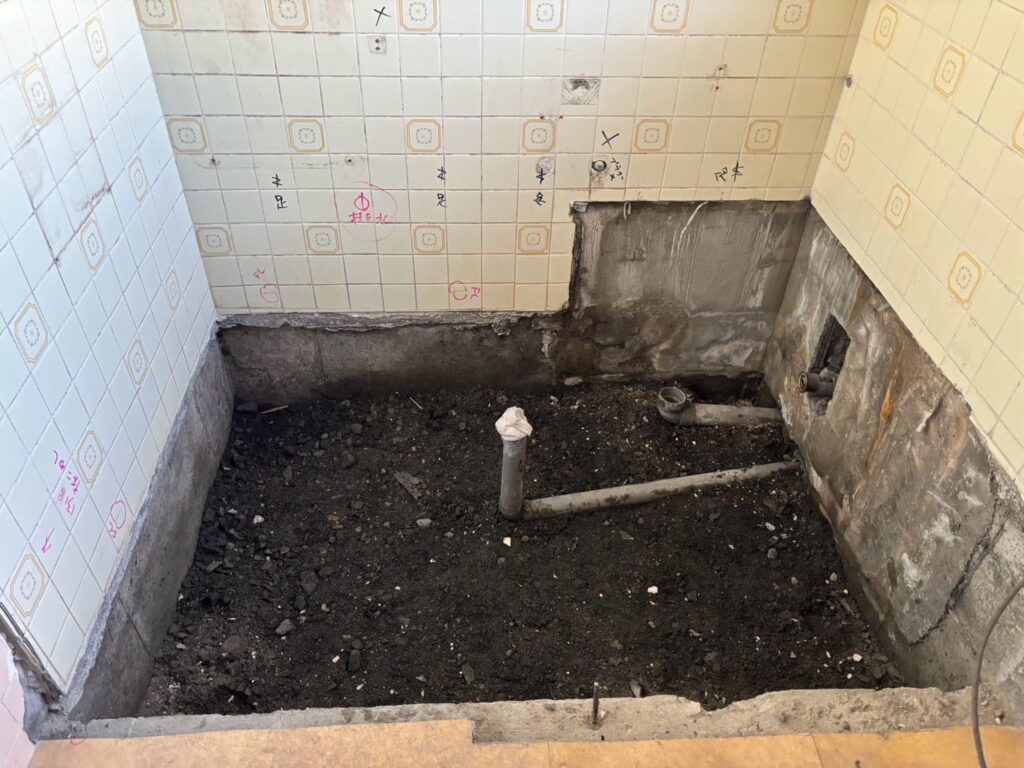 揖斐郡揖斐川町I様_施工中解体