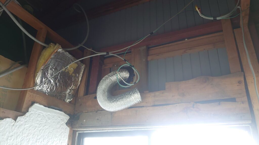 揖斐郡揖斐川町I様_施工中配線