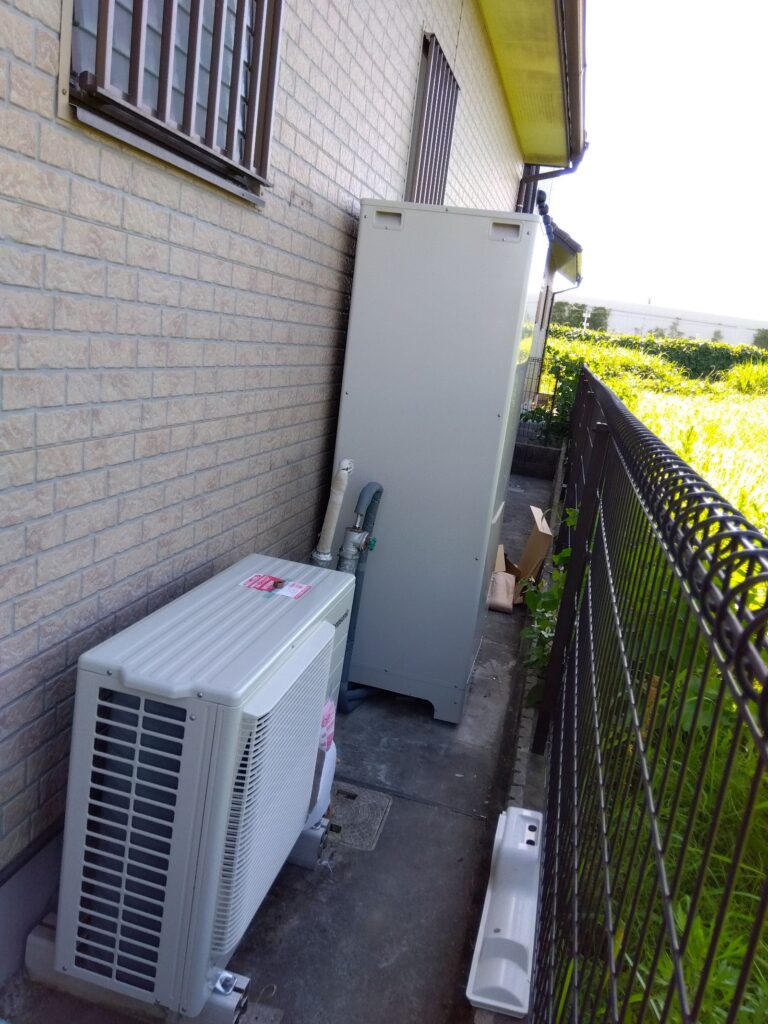 愛知県名古屋市H様_施工後エコキュート