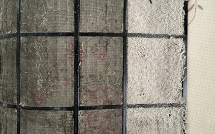 フィルターの汚れ