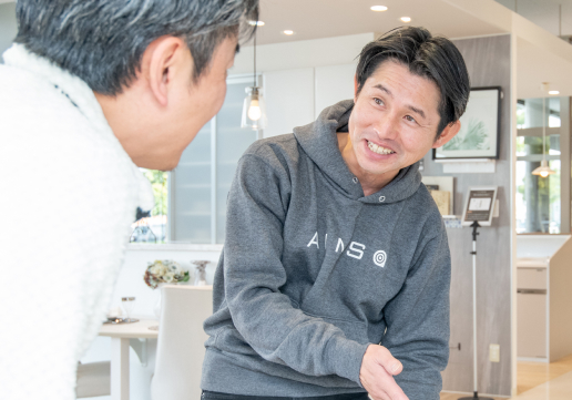 社内の楽しい雰囲気